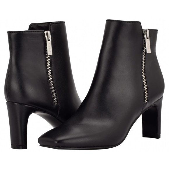 Calvin Klein | Dark Brown Ankle Bootie - Picture 1 of 10